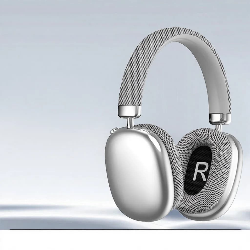 Brezžične Bluetooth slušalke čez uho s FM radiem in reže za TF kartico
