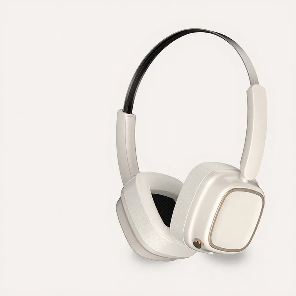 Retro brezžične slušalke Bluetooth 5.4 z globokim basom
