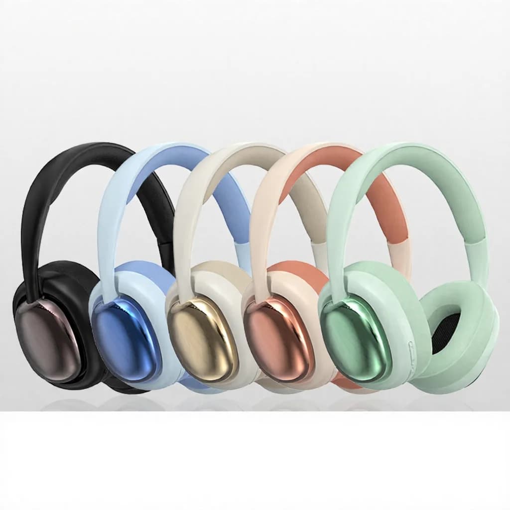 Brezžične slušalke čez uho z Bluetooth 5.3 in dolgo avtonomijo