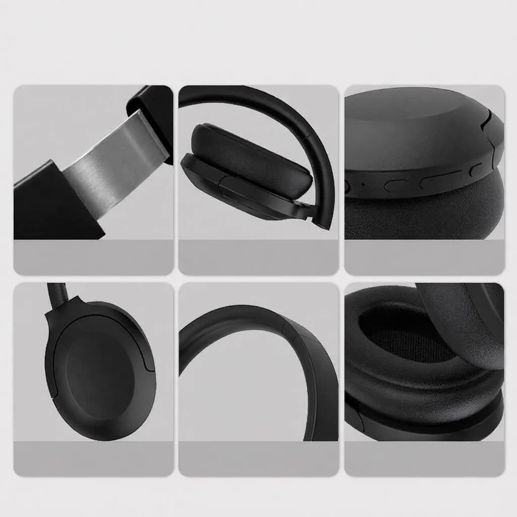 Brezžične slušalke z aktivnim hrupom ANC, Bluetooth 5.4
