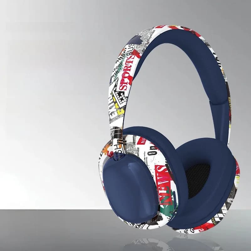 Bluetooth slušalke čez uho z globokim basom in brezžično povezavo