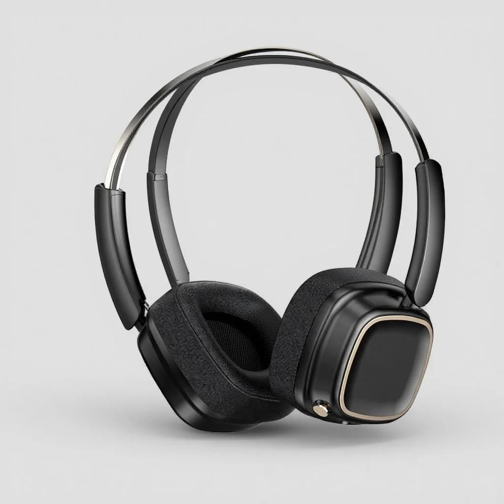 Retro brezžične slušalke Bluetooth 5.4 z globokim basom