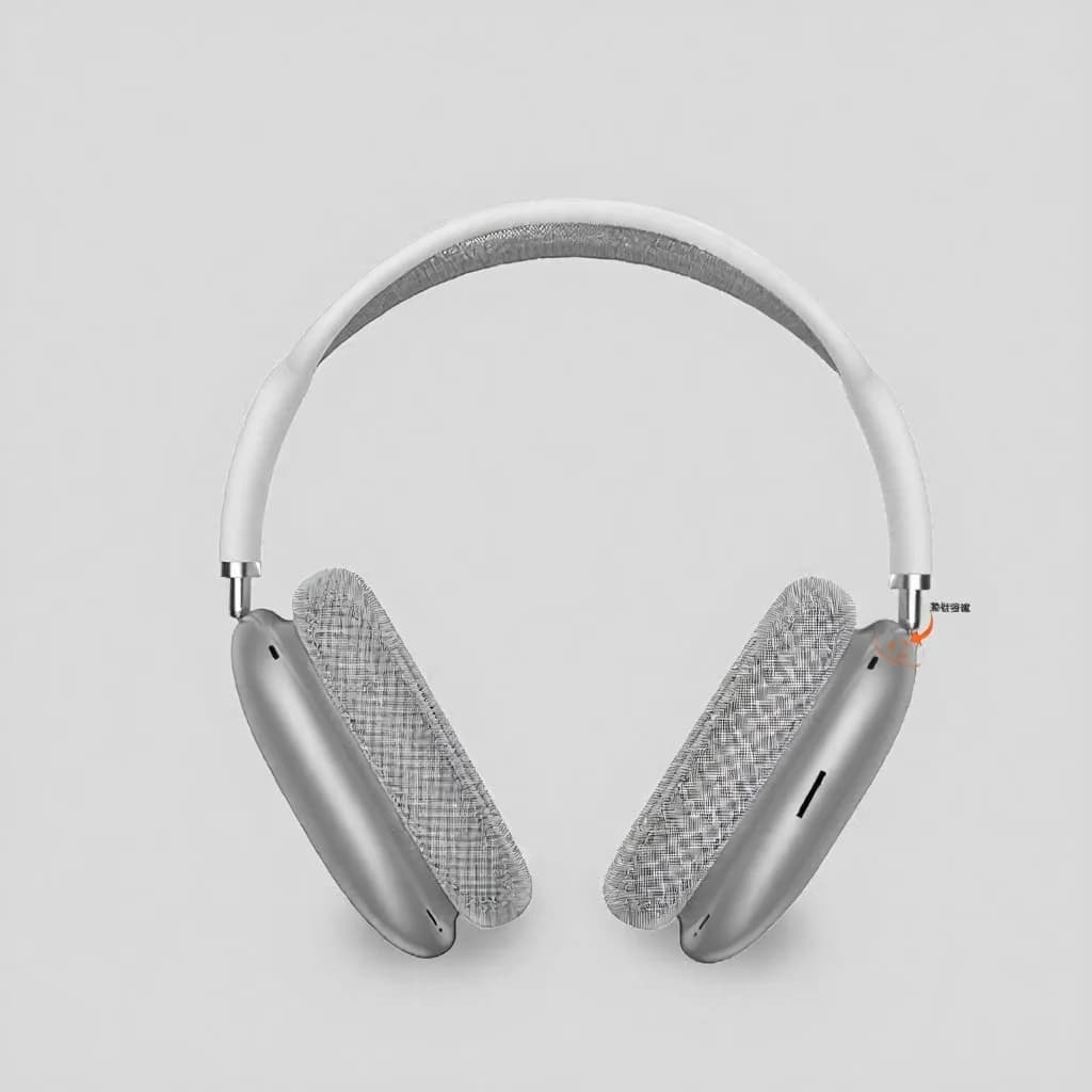 Slušalke Bluetooth 5.4 čez uho z rotacijskim gumbom in FM radijem