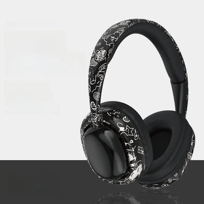 Bluetooth slušalke čez uho z globokim basom in brezžično povezavo