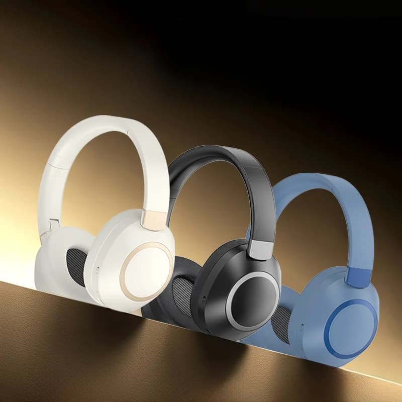 Brezžične nadušesne stereo Bluetooth slušalke z aktivnim odpravljanjem hrupa
