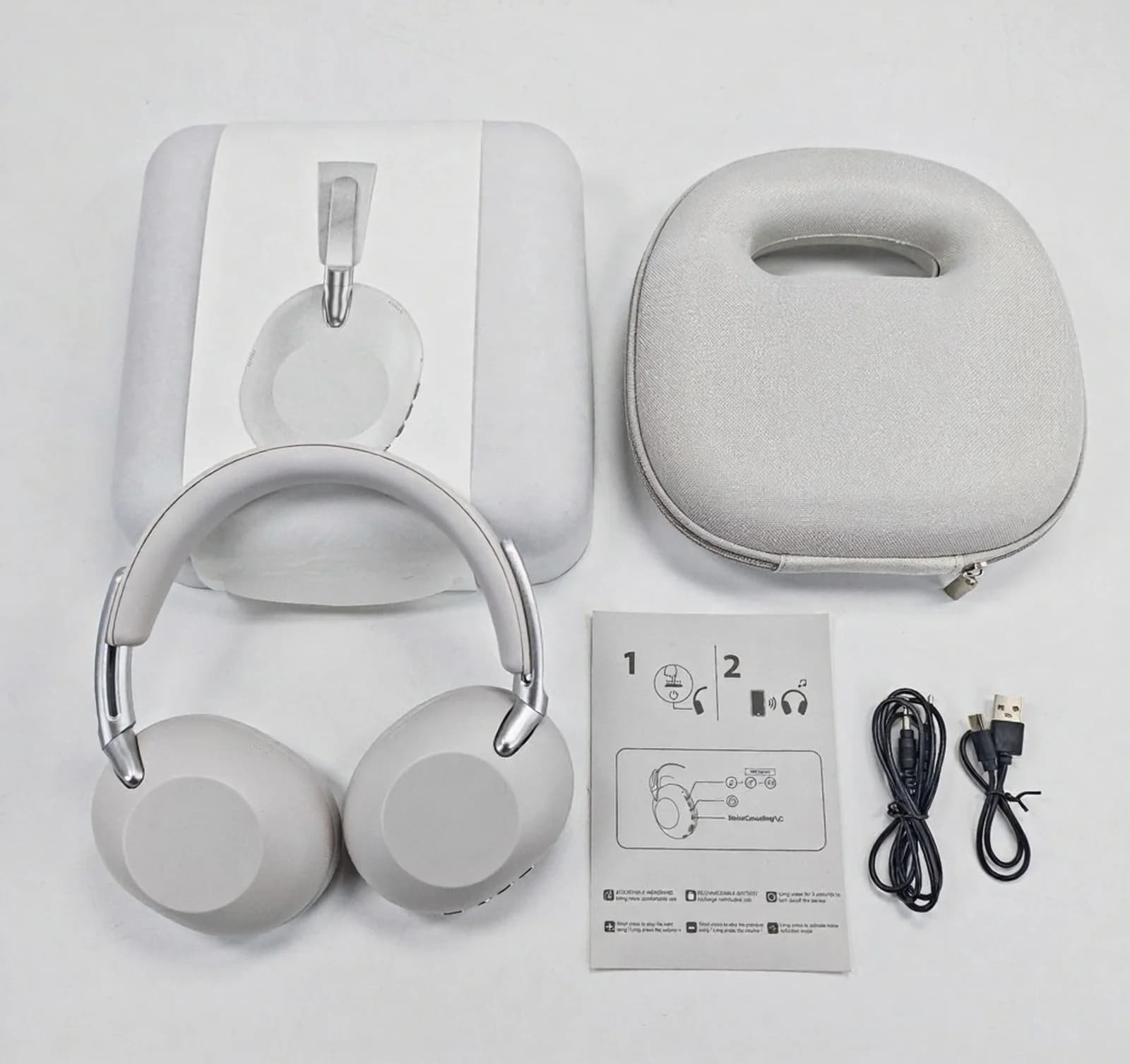 Nadošesne brezžične Bluetooth slušalke z aktivnim odpravljanjem hrupa