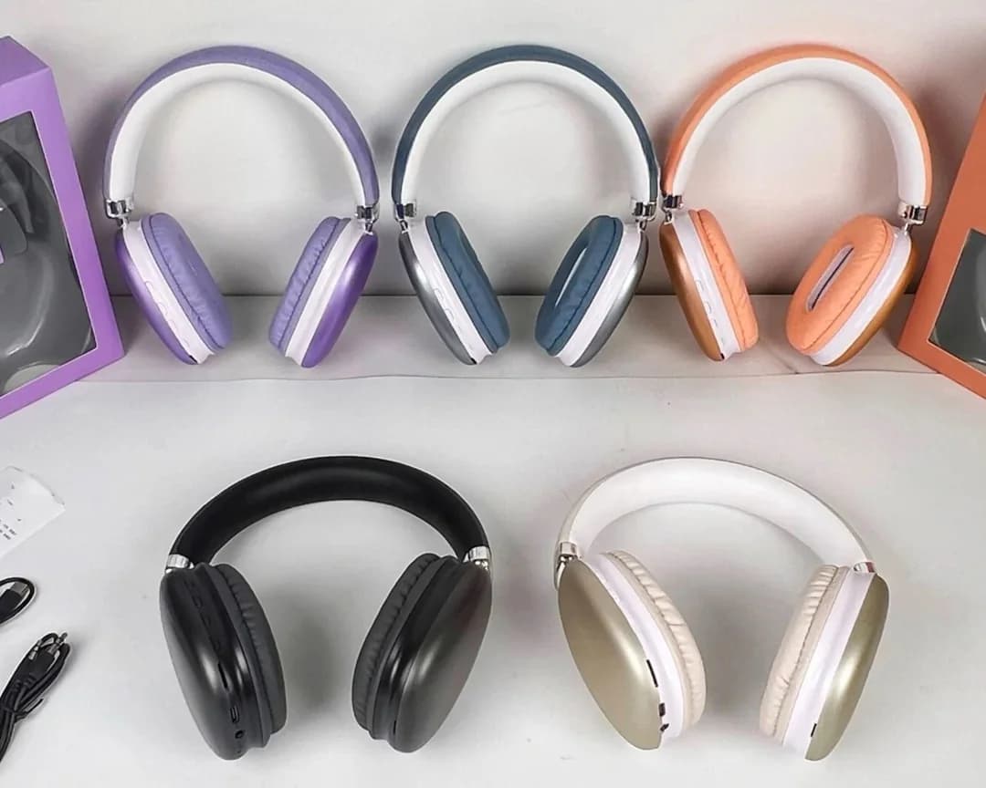 Brezžične nadušesne slušalke z Bluetooth 5.4 in dolgo avtonomijo