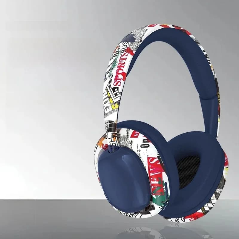 Bluetooth slušalke čez uho z globokim basom in brezžično povezavo