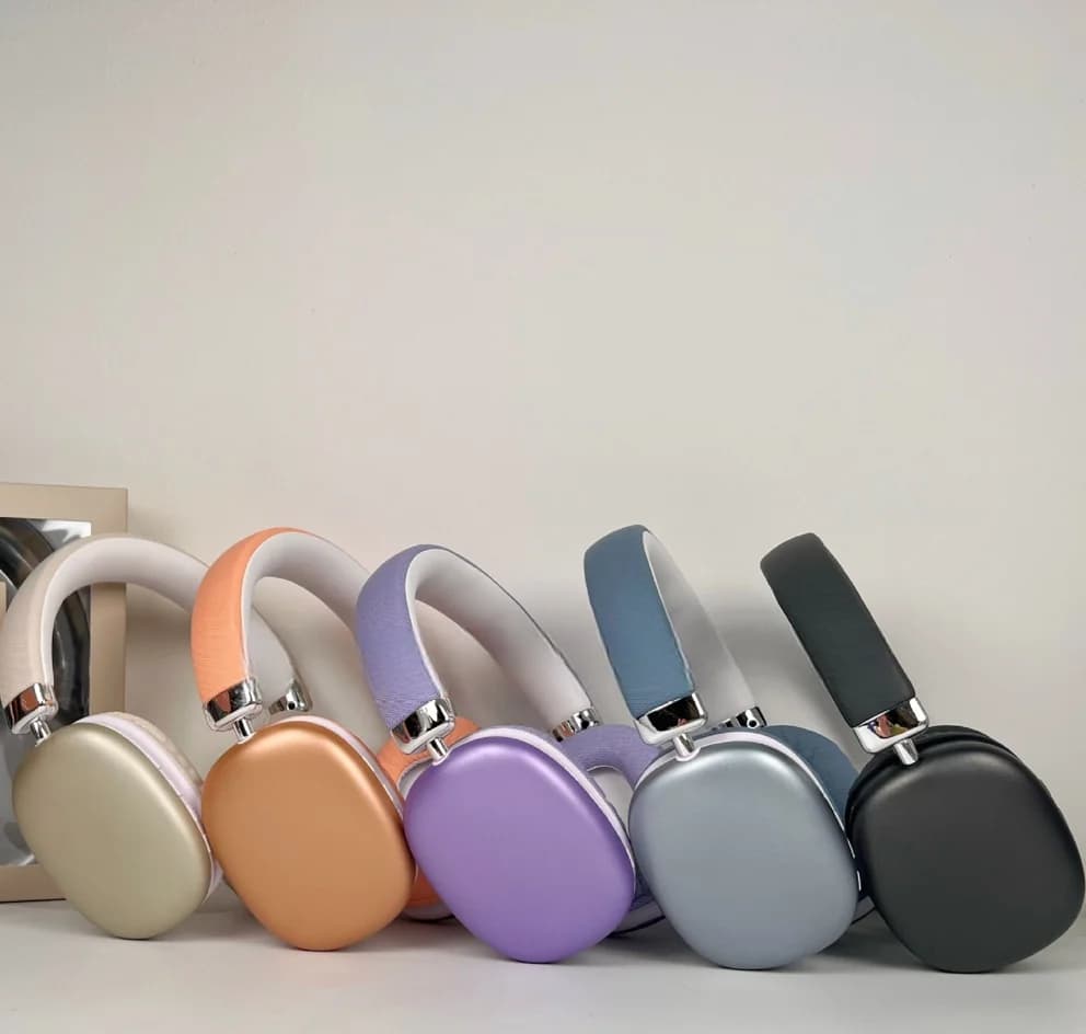 Brezžične nadušesne slušalke z Bluetooth 5.4 in dolgo avtonomijo