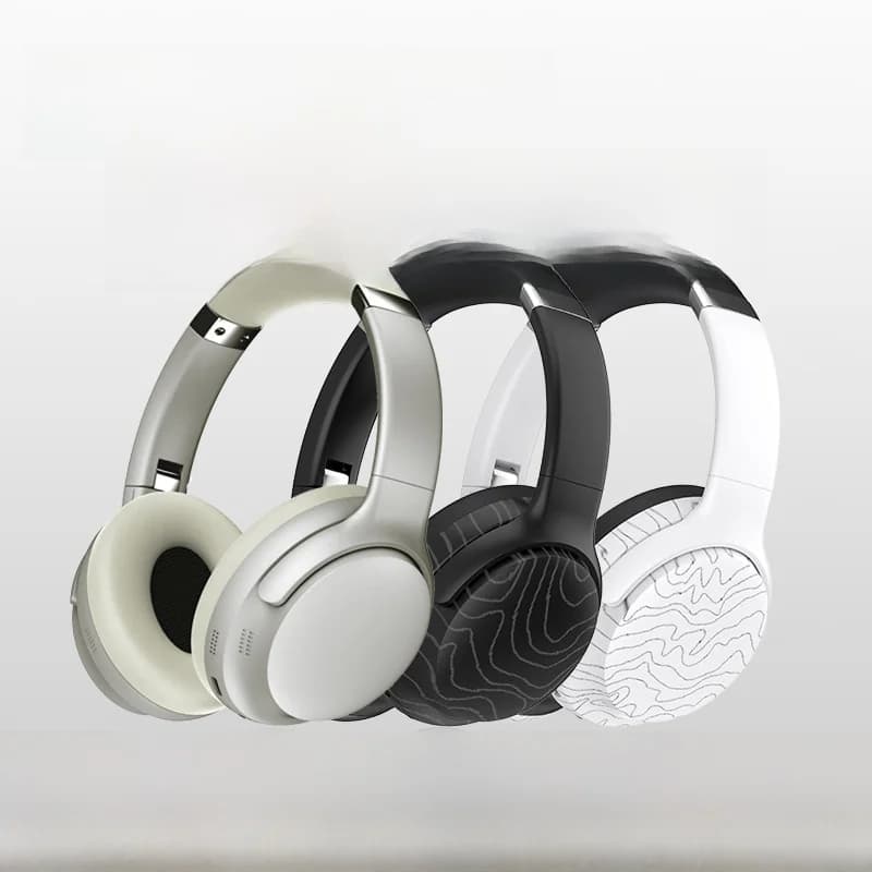 Brezžične Bluetooth slušalke čez uho z FM radiem in zmanjšanjem hrupa