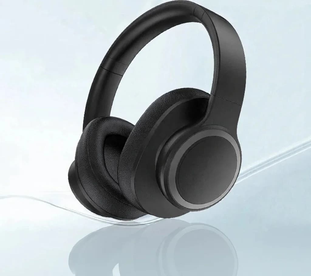 Brezžične slušalke čez uho z aktivnim odpravljanjem hrupa in Bluetooth 5.4