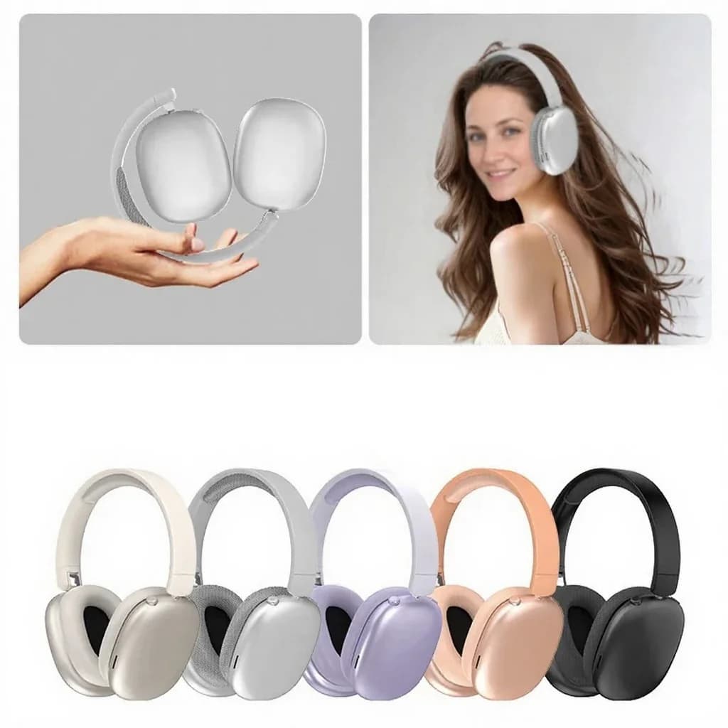 Brezžične Bluetooth slušalke čez uho z dolgo avtonomijo