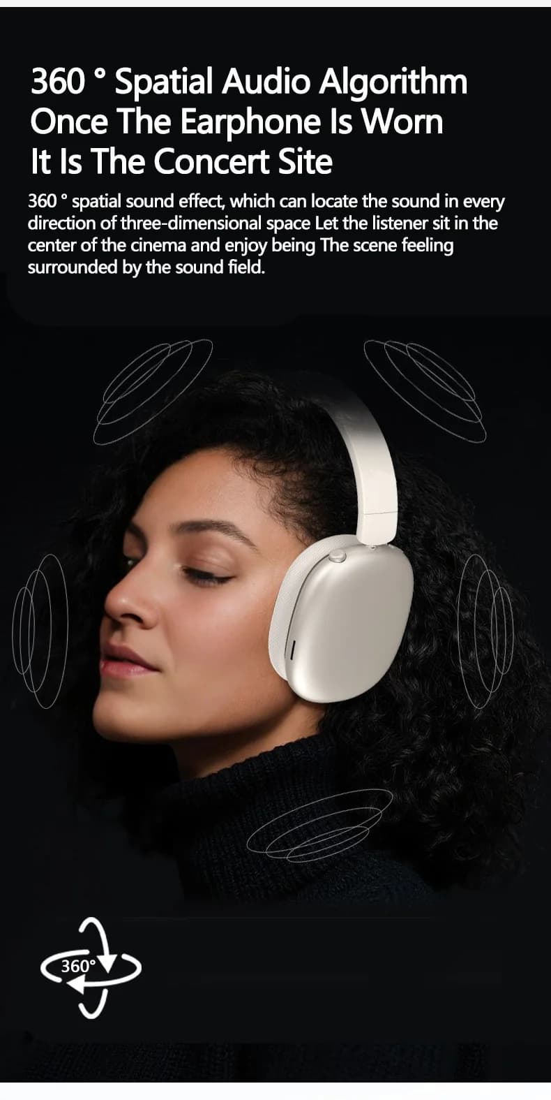 Brezžične Bluetooth slušalke z aktivnim razveljavljanjem hrupa in mikrofonom