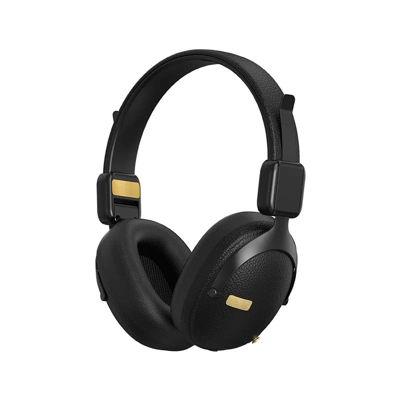 Retro Wireless Over-Ear Headphones with Bluetooth 5.4 and Long Battery Life